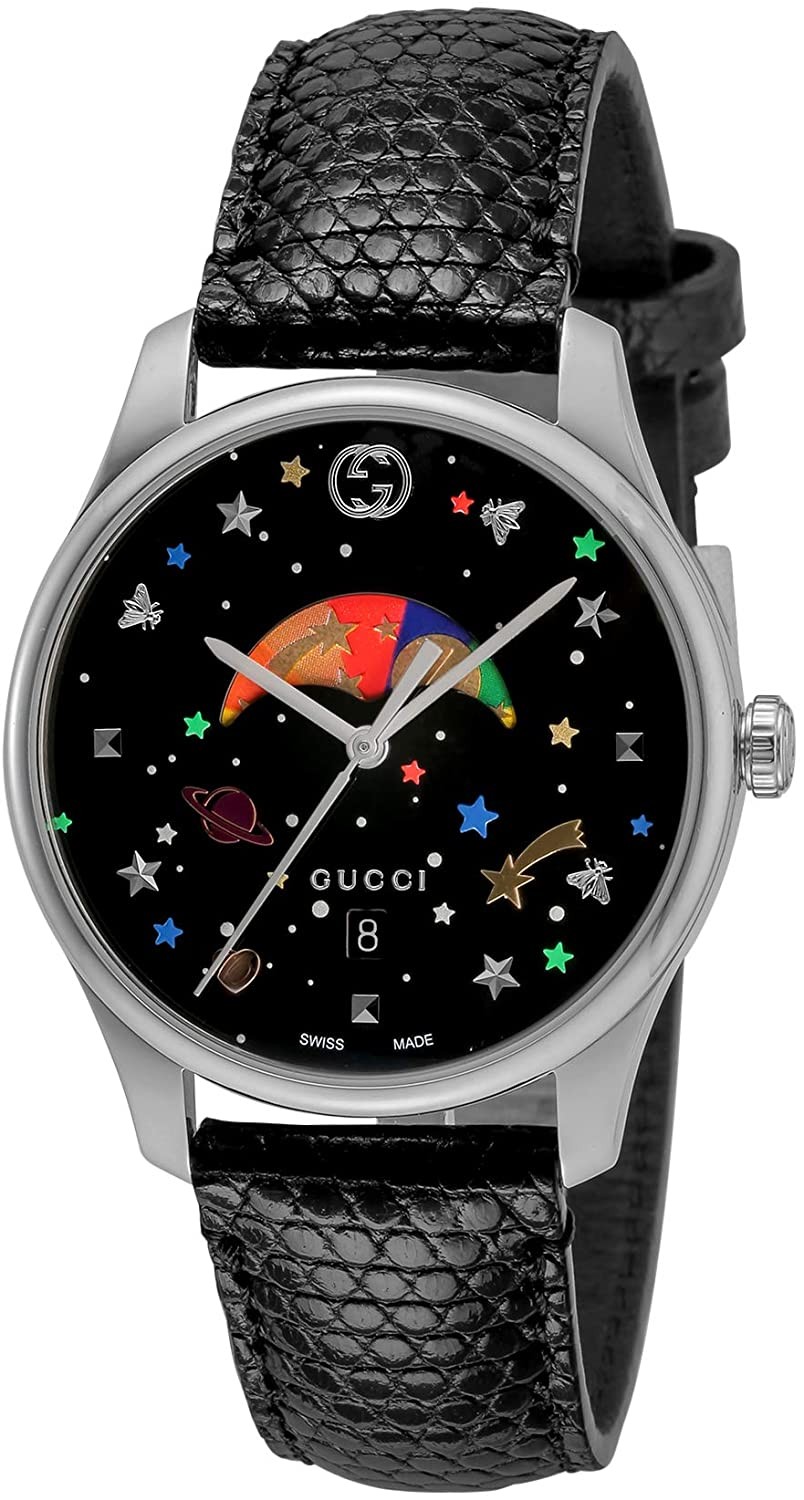 [Gucci] GUCCI 手表 G Timeless 黑色 表盘 YA1264045
